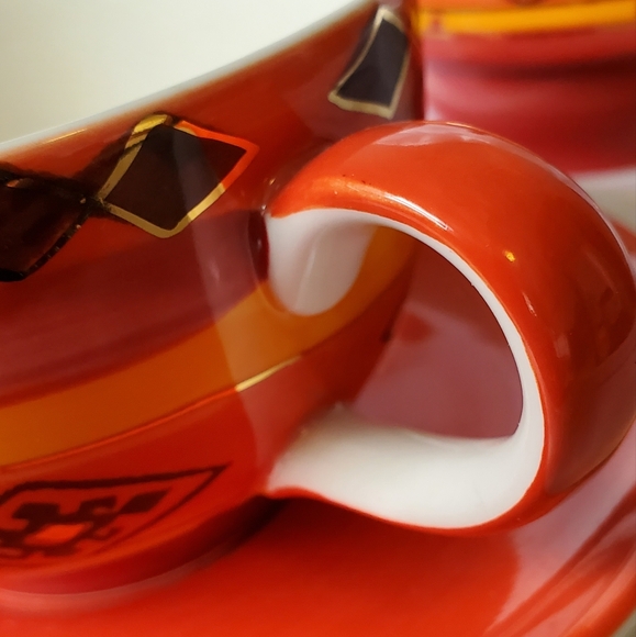 Thailand made Hamburg Cha Cult Hand Painted Tea Set - Picture 7 of 11